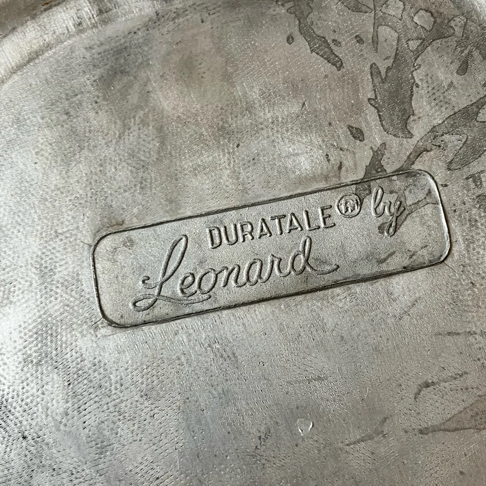 Vintage 'Our Daily Bread' Decorative Bread Tray - Pewter Tone - Picture 3 of 3